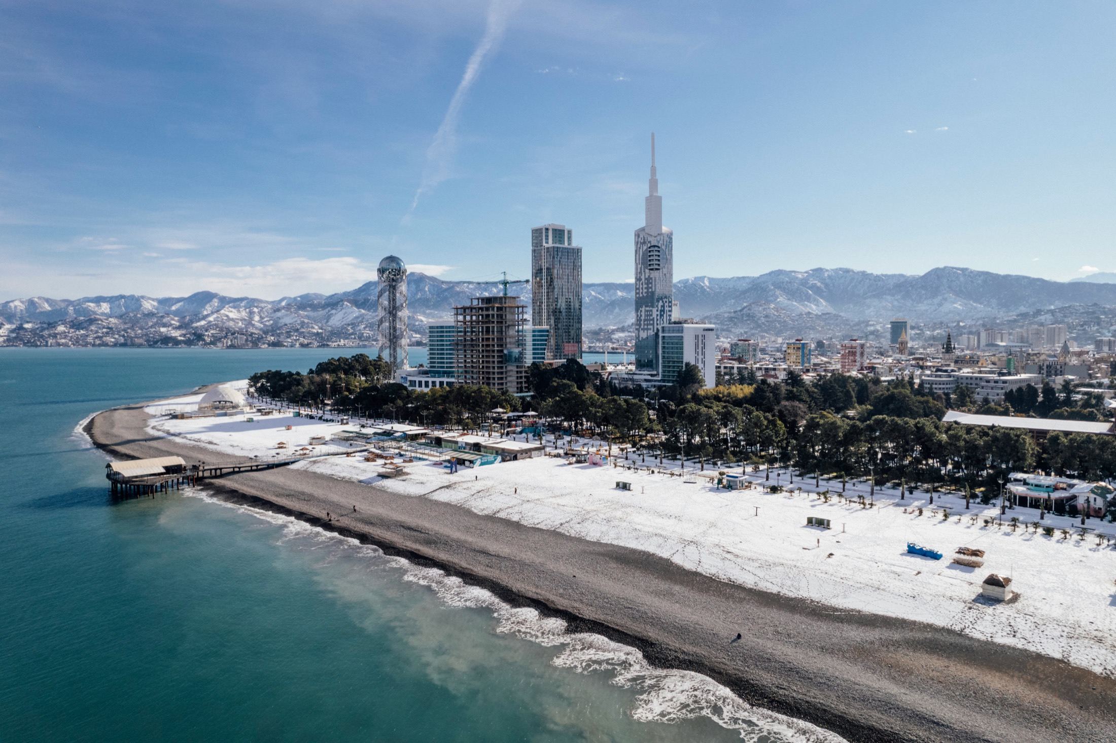 Batumi, front de mer