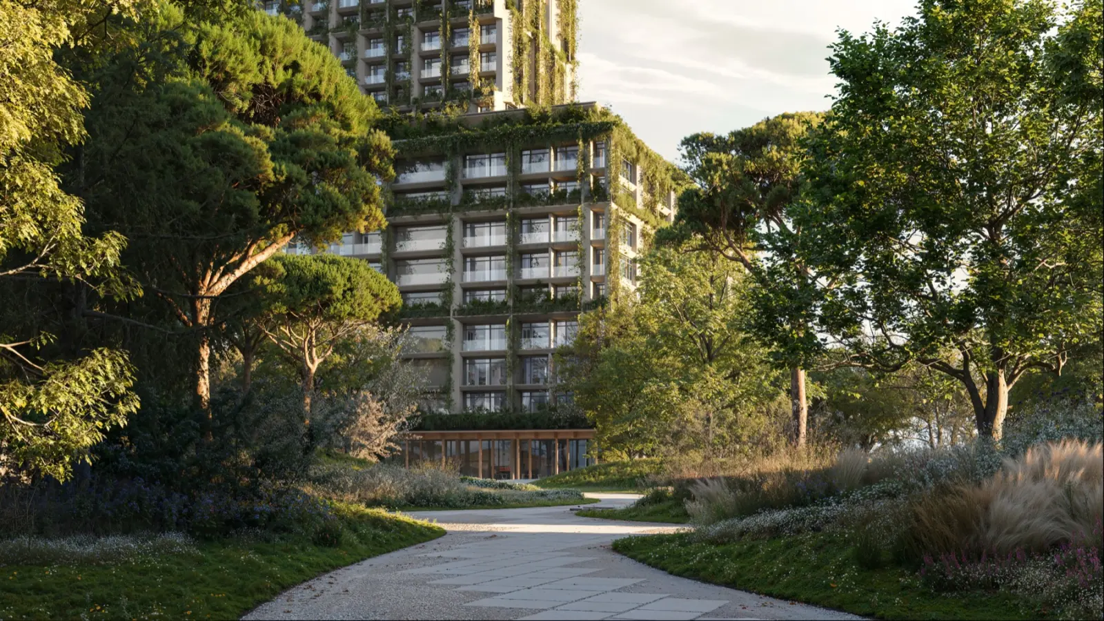 Parc résidentiel à Batumi
